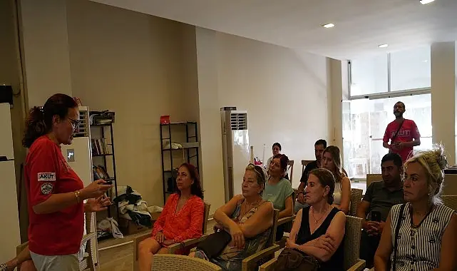 Çeşme Belediyesi ve AKUT’tan Temel Afet Bilinci Eğitimi