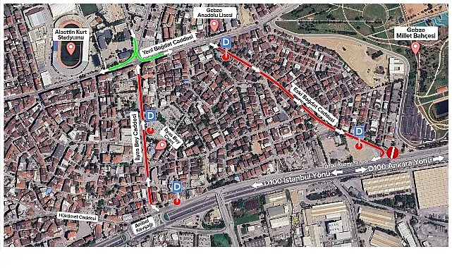 Gebze’de yeni trafik dolaşım planı hayata geçiyor