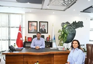 Şef Ayten Saner’den Başkan Kocaman’a Ziyaret