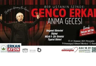 Usta sanatçı Genco Erkal Osmangazi’de anılacak