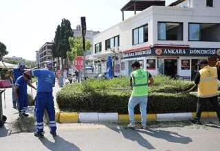 Başkan Çerçioğlu’nun çalışmalarına Kuşadalılardan tam not
