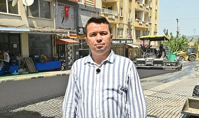 Büyükşehir, Soma’da Sıcak Asfalt Çalışmalarını Tamamladı
