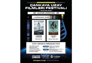 Çankaya’da Uzay Filmleri Festivali 2 Ağustos’ta Başlıyor