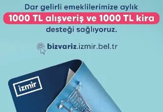 İzmir’de emekliler unutulmuyor