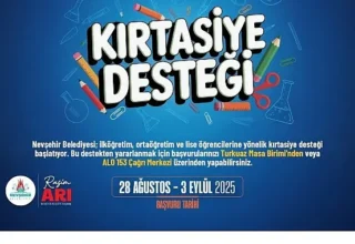 “Kırtasiye Desteği” İçin Başvurular Başladı
