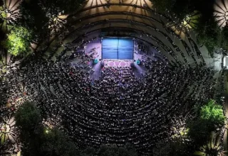 Konyalılar Açık Hava Sinema Etkinliği İle Keyifli Bir Yaz Akşamı Geçirdi