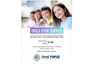 Milas Belediyesi Tarafından ‘Okula Uyum Semineri’ Gerçekleştirilecek