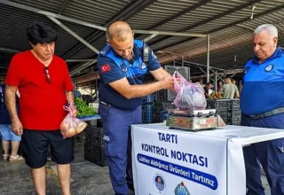 Yenişehir Belediyesi semt pazarlarında denetimlerini sürdürüyor