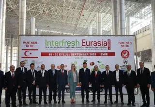 Yaş meyve sebze sektörüne yıllık 250 milyon dolar katkı sağlayan Interfresh Eurasia Fuarı İzmir’de açıldı