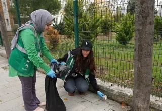 Beylikdüzü’nde Öğrencilerden Çevre Bilinci İçin Örnek Davranış