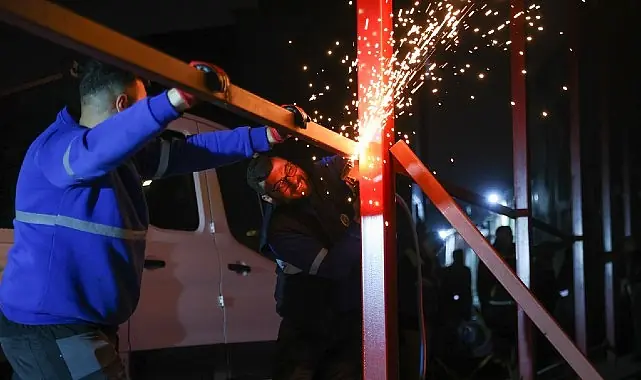 Buca Belediyesi’nden Hazine Arazisinde Kaçak Yapıya Gece Operasyonu