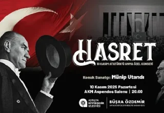 Büyükşehir 10 Kasım’da Atatürk’ü sevdiği ezgilerle anıyor