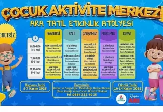 Nevşehir Belediyesi’nden Çocuklara Özel Ara Tatil Etkinlikleri