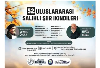 Salihli Şiir İkindileri 52’nci Kez Sanatseverlerle Buluşuyor